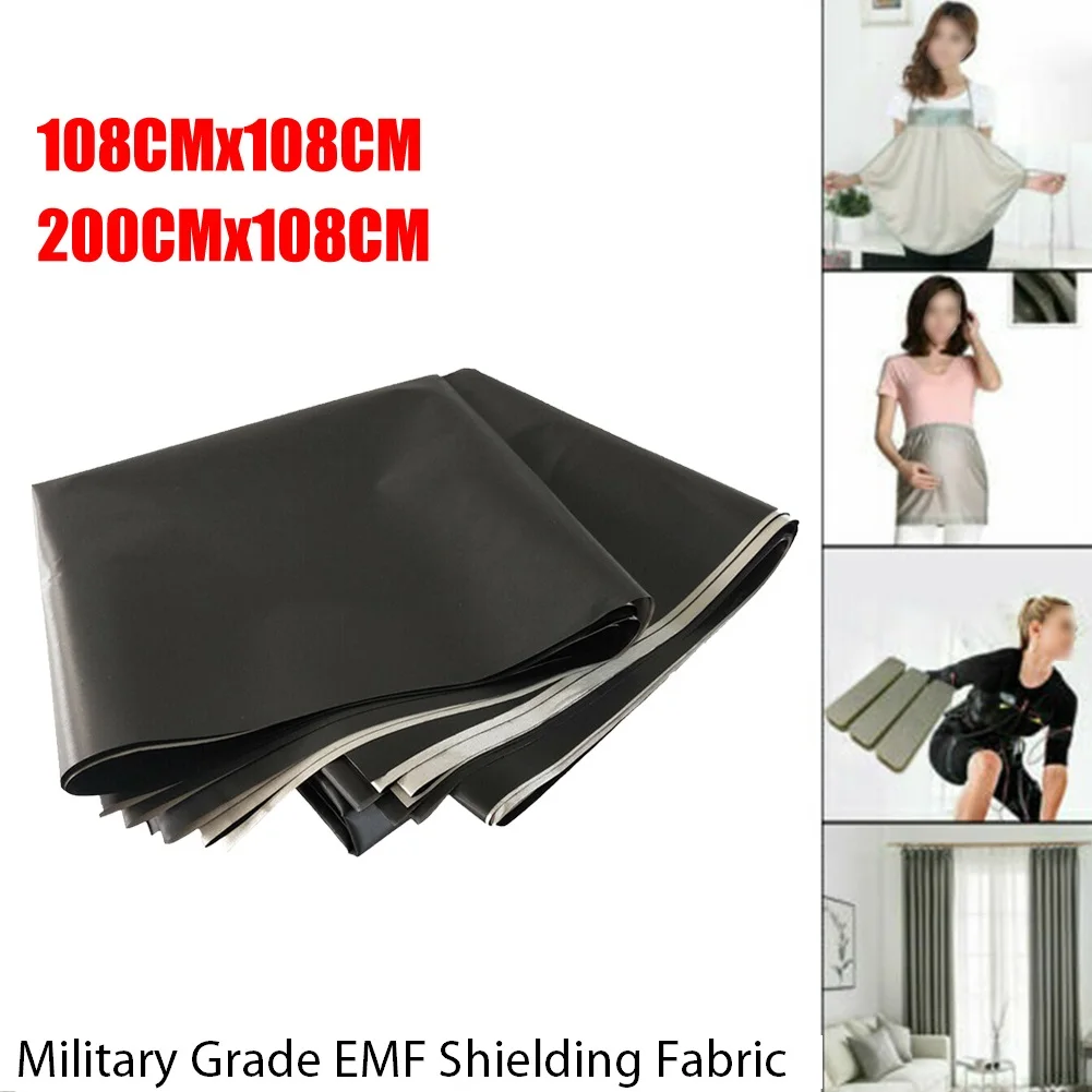 EMF Shielding Fabric Grade Anti Radiation Protection Faraday Fabric 4G 5G WIFI EMF EMI High Frequency Electromagnetic - 2