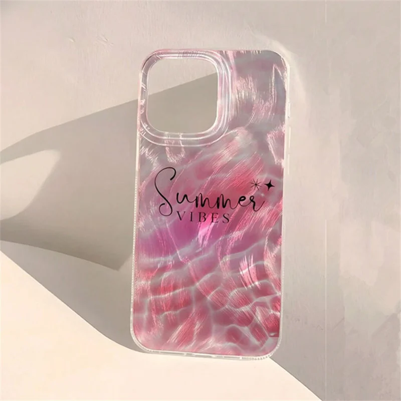 Floral Water Wave Element Phone Case Cover