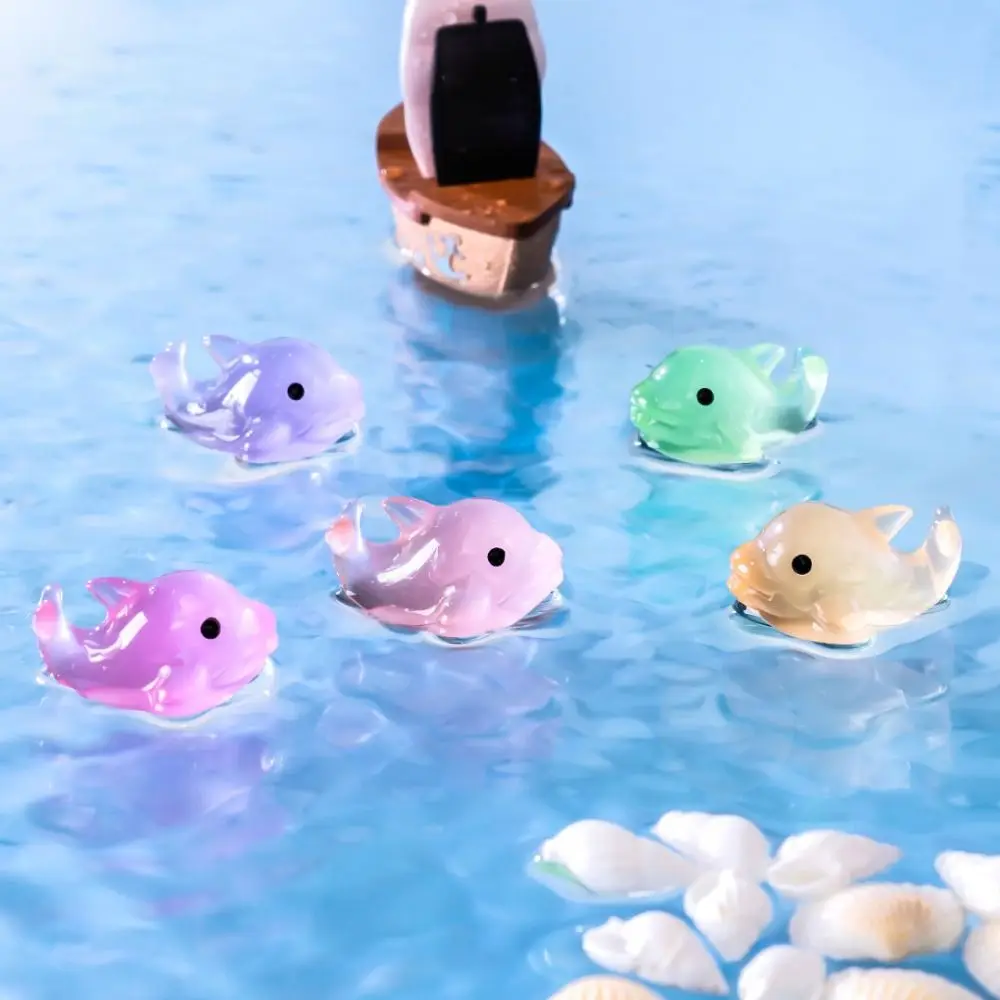 Elektheim 50 Mini Delfini, Mini Delfini In Resina Luminosa, Mini