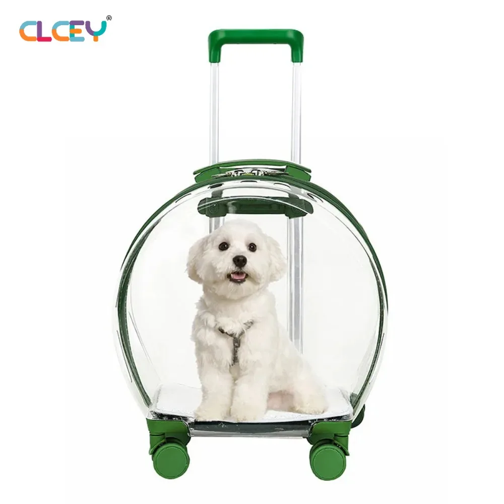 

Trolley Suitcase Carrier Transparent Pet Carrying Bag Cats Conveyors Carrying Strollers Cat Cage Pet Products 강아지 Pet Backpack