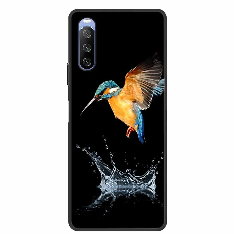 Flower Design Soft Silicone Back Cover Phone Case