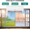 24000 BTU Mini Split Air Conditioner Heat Pump System, Wifi Enabled 21 SEER2 208-230V Ductless AC Cool Up to 1500 Sq. Ft 2