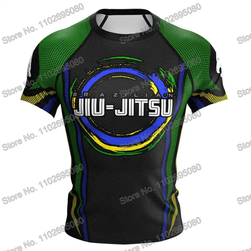 ブラジル サーフィンウェア ブラジリアン柔術 総合格闘技 男性 ラッシュガード 半袖 ダイビング T シャツ タイト 水着 夏 ビーチフロースーツ 女性 ジムトップス