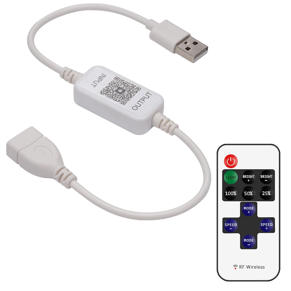 Led Strip Controller 12V Magic Home Mini Bluetooth Monochrome Dimmer Single Color Mobile app Control