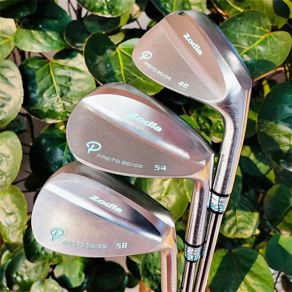 

Zodia Proto Golf Clubs with Steel Shaft, Sand Wedge Golf Clubs, Forged 48, 50, 52, 54, 56, 58, 60 Degree, 2023 New