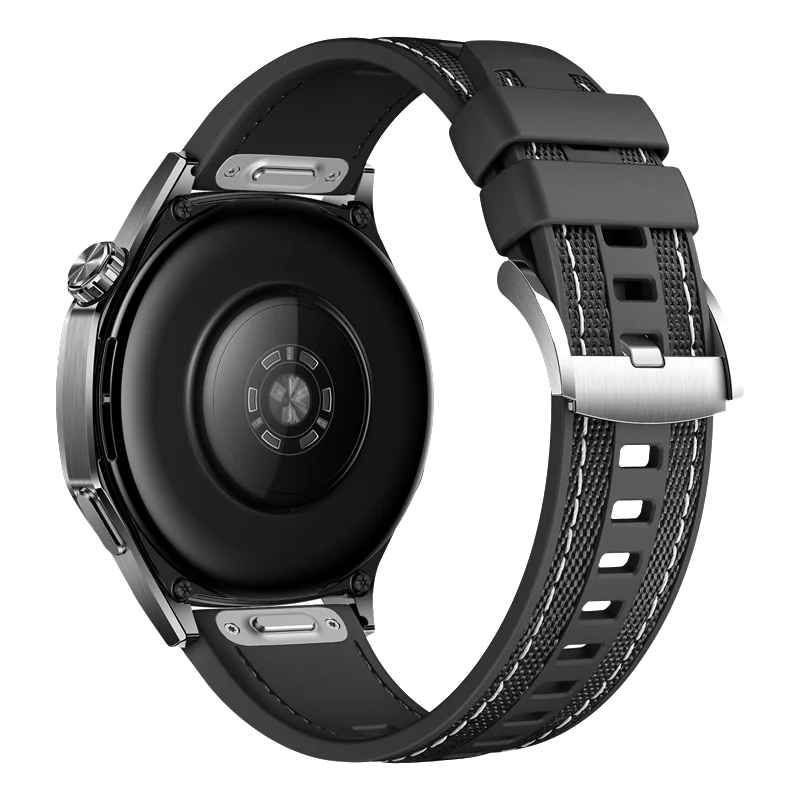 Premium 22mm Soft Silicone Nylon Replacement Wristband - Durable Strap