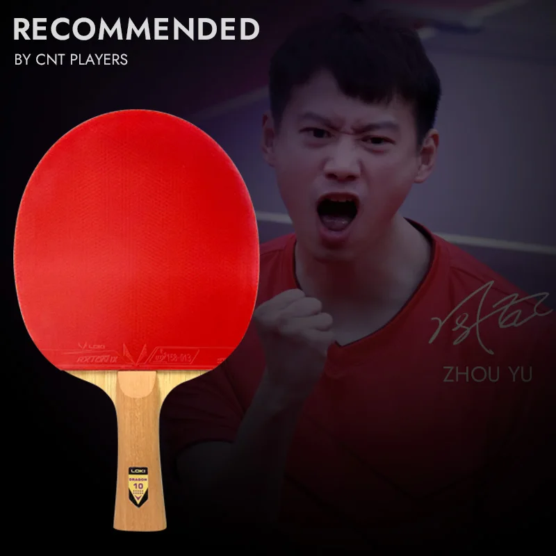 Table Tennis Racket 10 STAR 5 Wood 2 ALC Carbon Blade