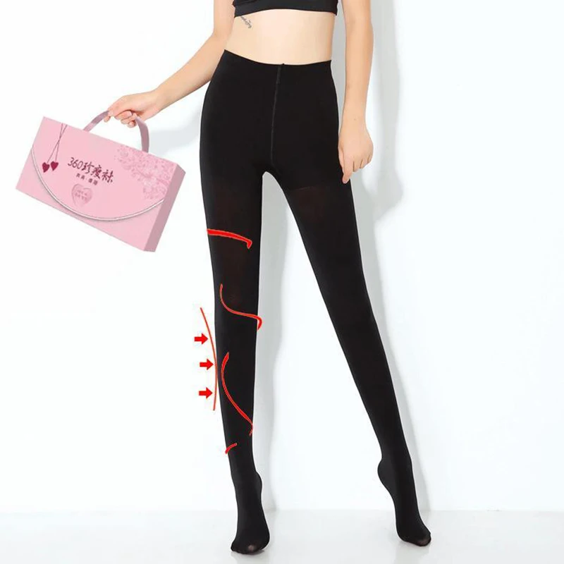 Nuovo Autunno Donna Collant Vita Alta Pressione Donna Collant Calze Inverno Collant Donna Nylon Calze Collants Femme Rajstopy