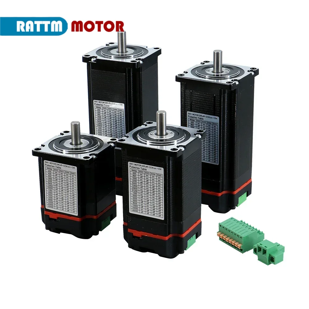 42/57/60 폐쇄 루프 스테퍼 모터 드라이버 통합 올인원 기계 1000 LLine 증분 인코더 86 폐쇄 루프