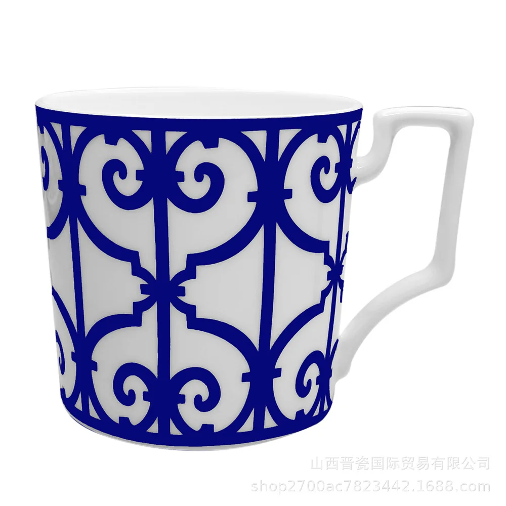 

Green plant Nordic style Mug milk coffee cup hotel wedding banquet restaurant theme coffee cup set