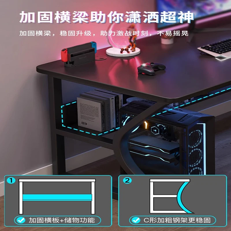 Desk Electric Gaming Pc Laptop Table Bed Knife Computer Nightstand Folding Transformer Mini Foldable Small Workbench Ufficio Lit