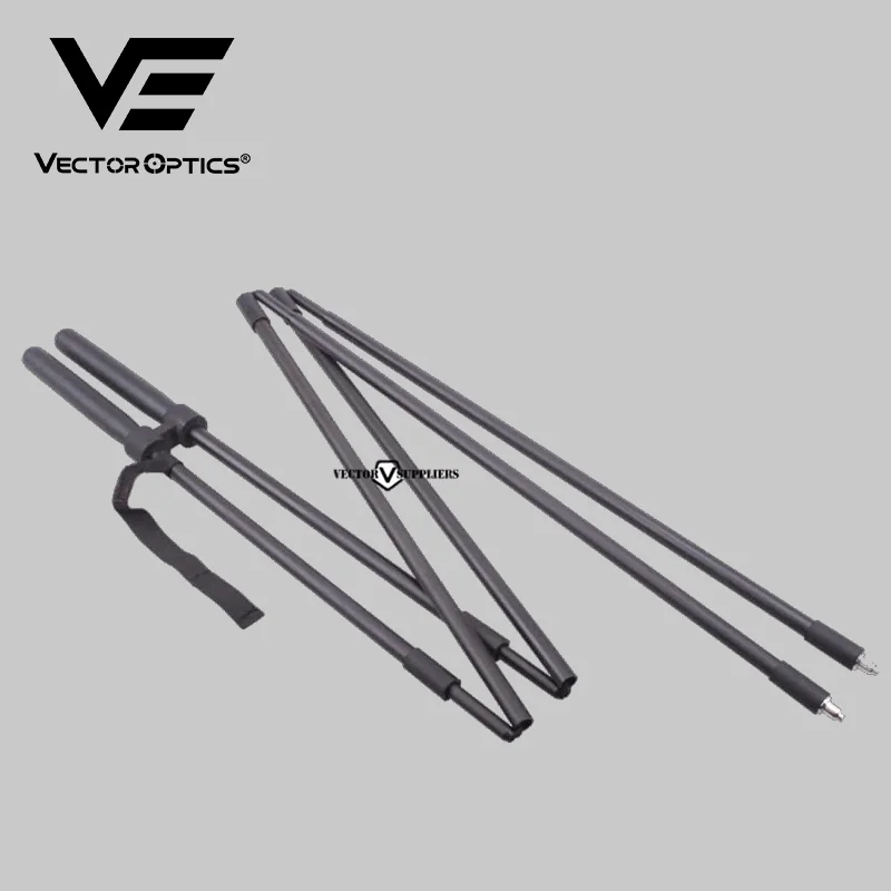 Spotting Scope Detachable Tripod Vector Optics Portable Metal Scope Observing Tripod Lightweight But Heavy-duty Outdoor Hunting Shooting Stick