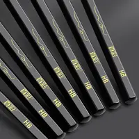 10/30PCS Professional Black Wood Graphite Pencil HB 2B Black Lead HB/2B Pencil Sketch Pencil Set Students Art Drawing Stationery 4