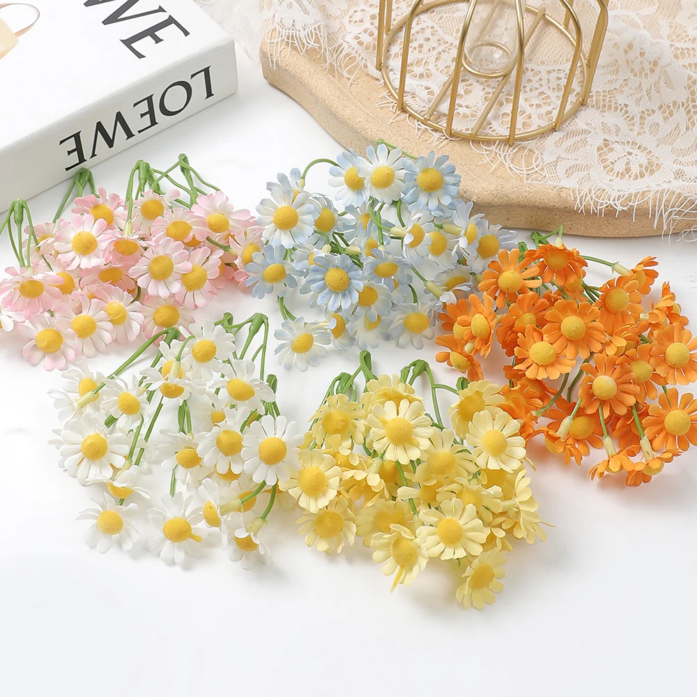 Daisy Artificial Silk Flowers - Elegant Home and Event Decor Blooms
