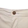 Embroidered LONSDAL Summer 100% Cotton Shorts for Men High Quality Casual Business Social Elastic Waist Beach Shorts 5