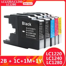 

Compatible For Brother LC1280 Ink For Brother LC1240 Ink LC1220 Ink MFC-J280W,MFC-J425W,J430W,J435W,J5910DW,J6510DW,DCP-J925DW
