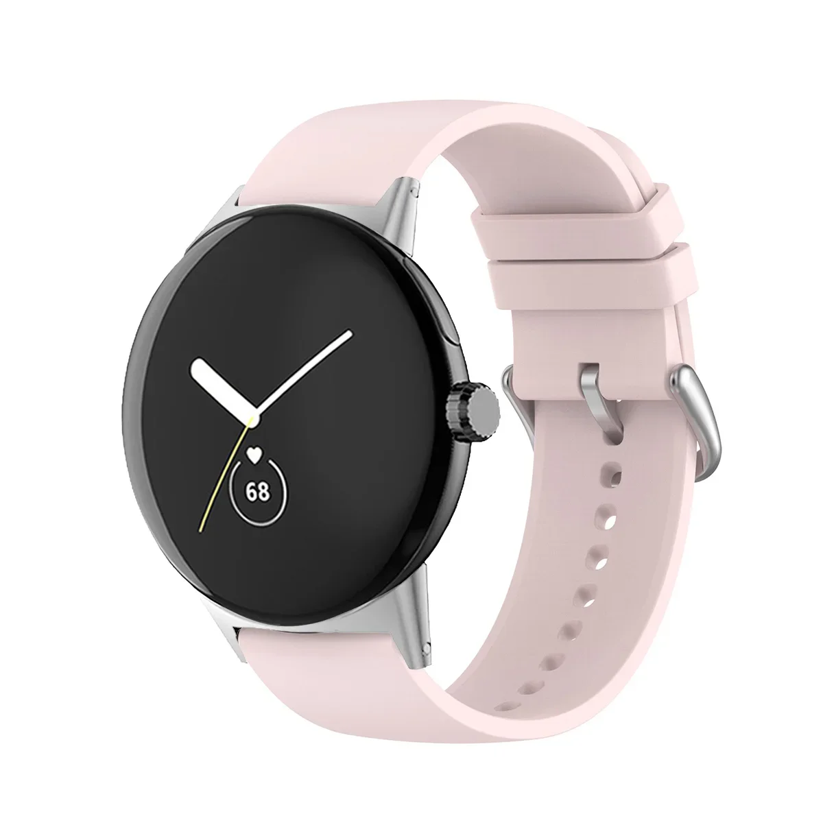 Enhanced Silicone Sport Band for Google Pixel Watch - Smartwatch Wrist Bracelet Accessory