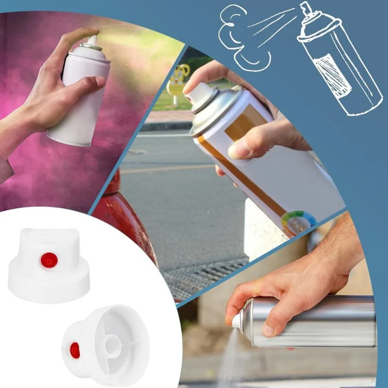 Plastic Spray Nozzles 30Pcs for Graffiti Aerosol Bottle