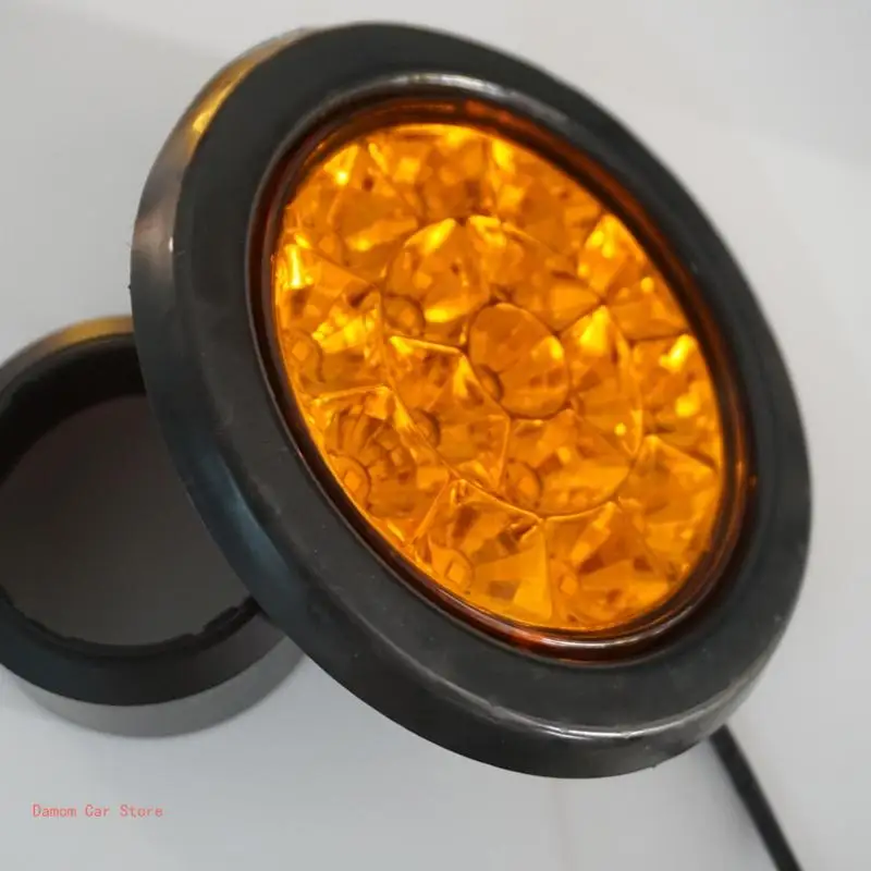 Ʈ ڵ RV ƮϷ     16LED  Ʈ  ǥ  12-24V Ȱ  극ũ Ʈ