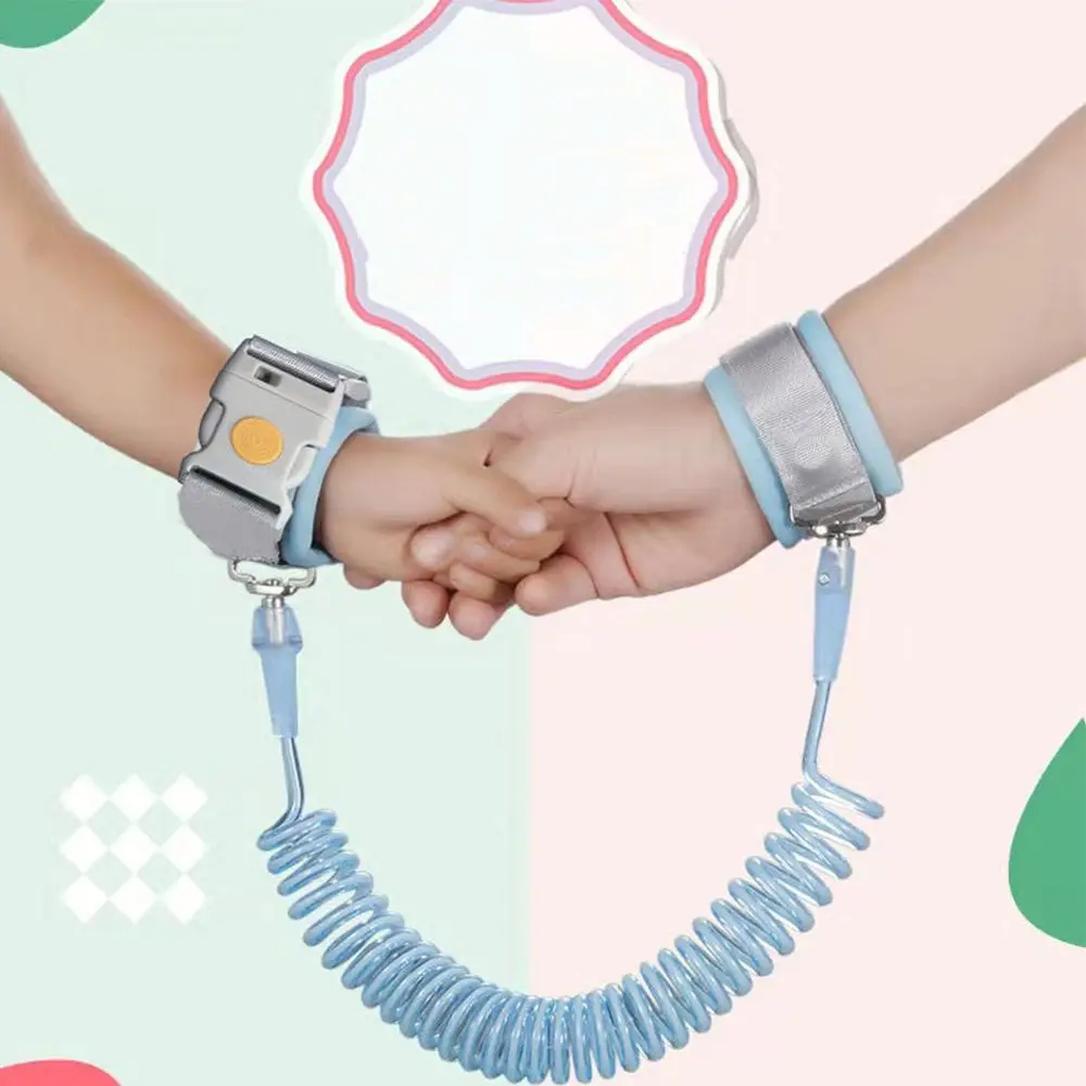 Adjustable Baby Walkers Belt Safety Anti-lost Wrist Link Band Children Harness Leash Strap Baby Stroller Accessories