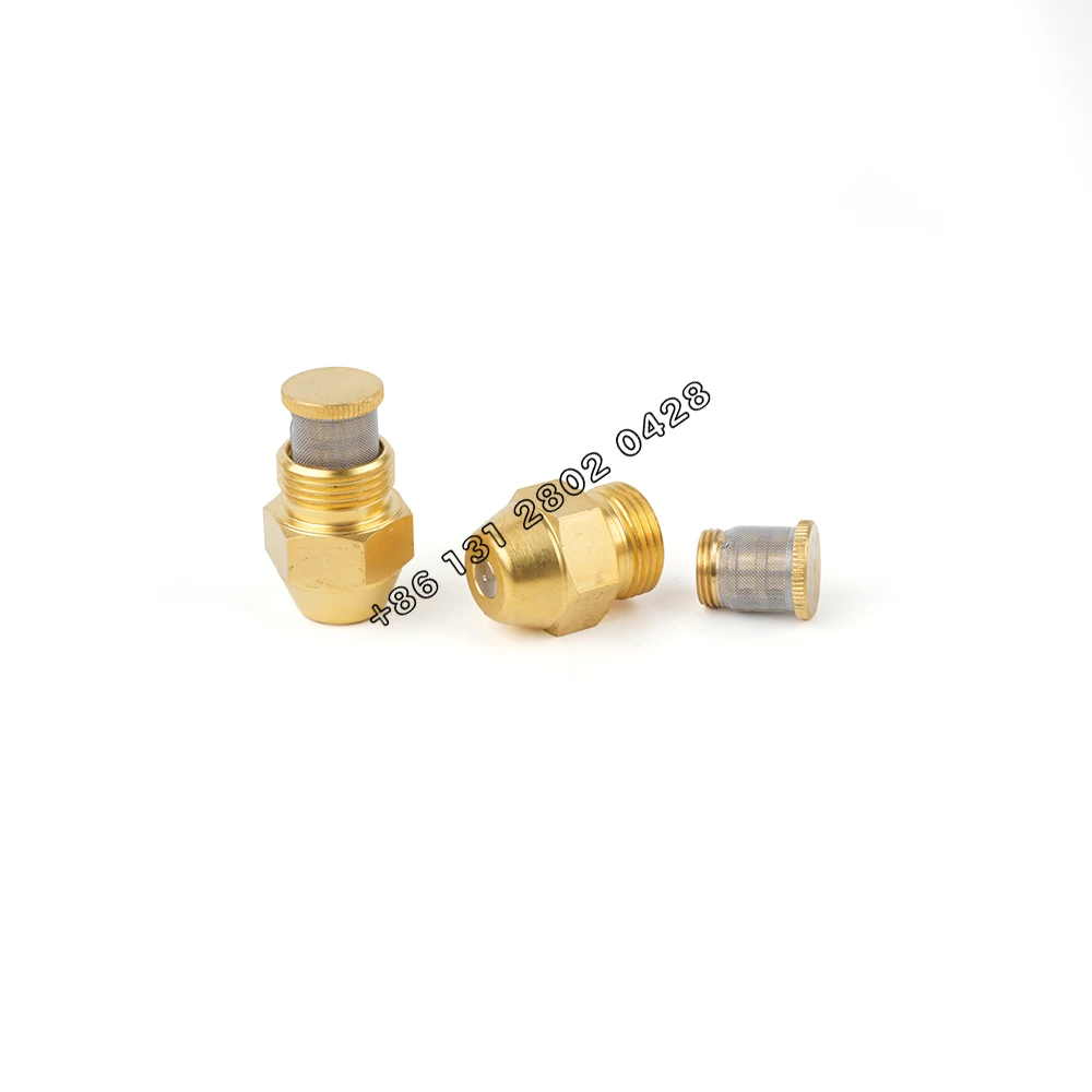 80 Degree Waste Oil Burner Nozzle Diesel Fuel Jet Brass Burner Oil Nozzle Burner, Boiler, large flow Injection 6