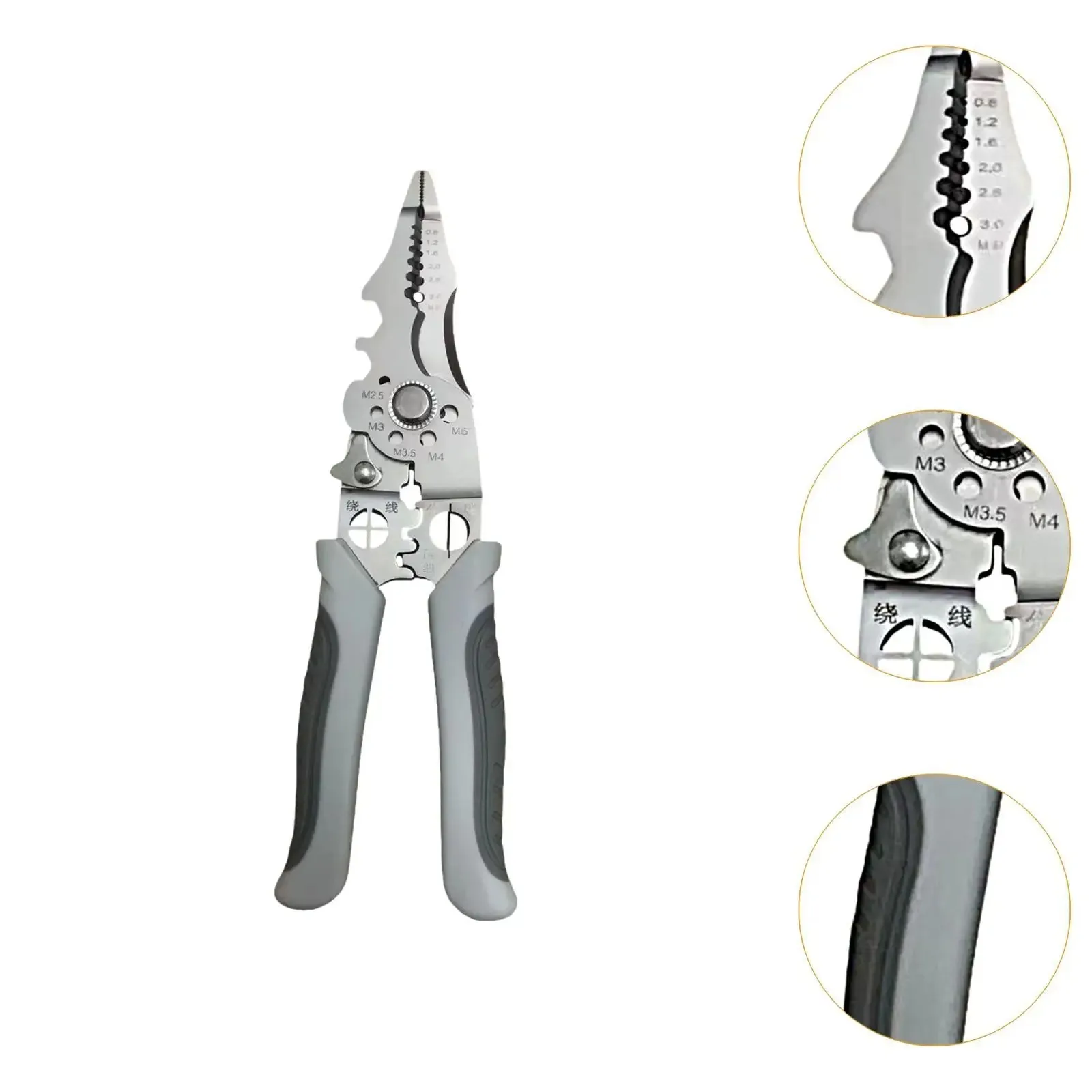 Universal pliers Multi Functional Electrician Pliers For Wire Splitting And Stripping Specialized For Electricians Pliers Terminal Hand Tool