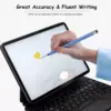 Touch Pen For Tablet Universal Pencil Capacitive Stylus Double Dual Silicone Head For iPad Android Smart Phone 5