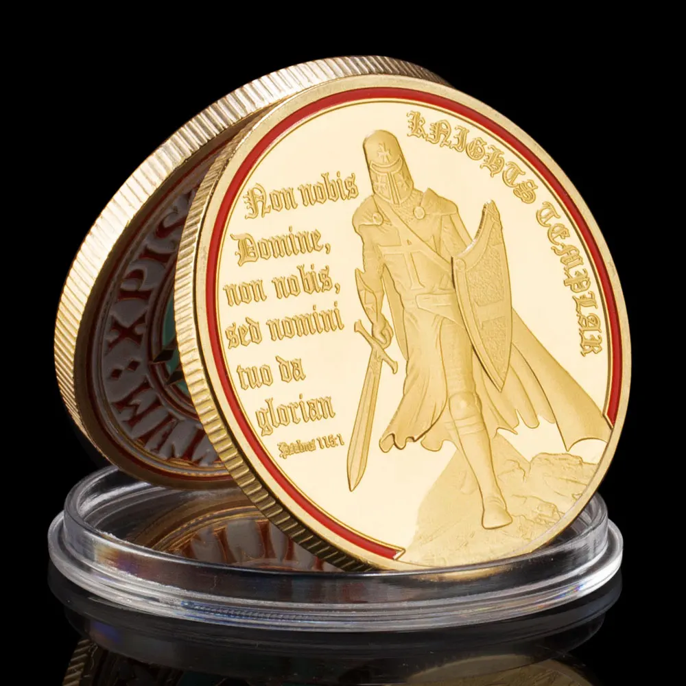 Knights Templar Coins | Commemorative Coin | Coin Garden Knight