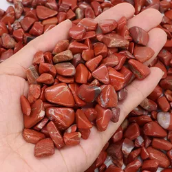 Natural Stone Quartz Agate Healing Crystals for Home Decor & DIY Crafts (Red Jasper)