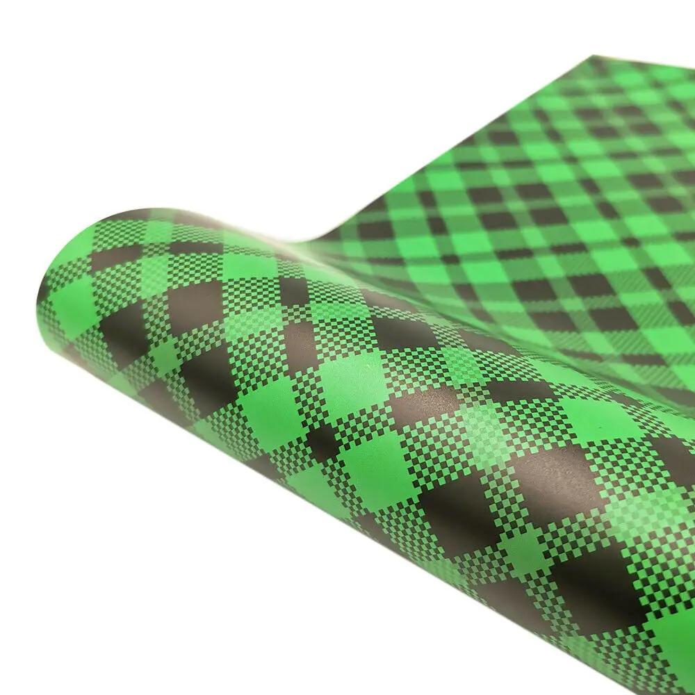 Vibrant Sparkle Rainbow Plaid Adhesive Vinyl Sheet Set – 26 Assorted Colors for Creative DIY Projects