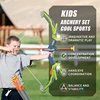 Kids Bow and Arrow Light-up Archery Set For Kids Toy For 3 4 5 6 7 8 9 10 11 12 Years Old Boys Girls Shooting Toy Christmas Gift 3