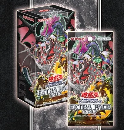 Yu-Gi-Oh Extra Pack 2017 Ep17 Booster Pack Versione Giapponese Scatola Originale