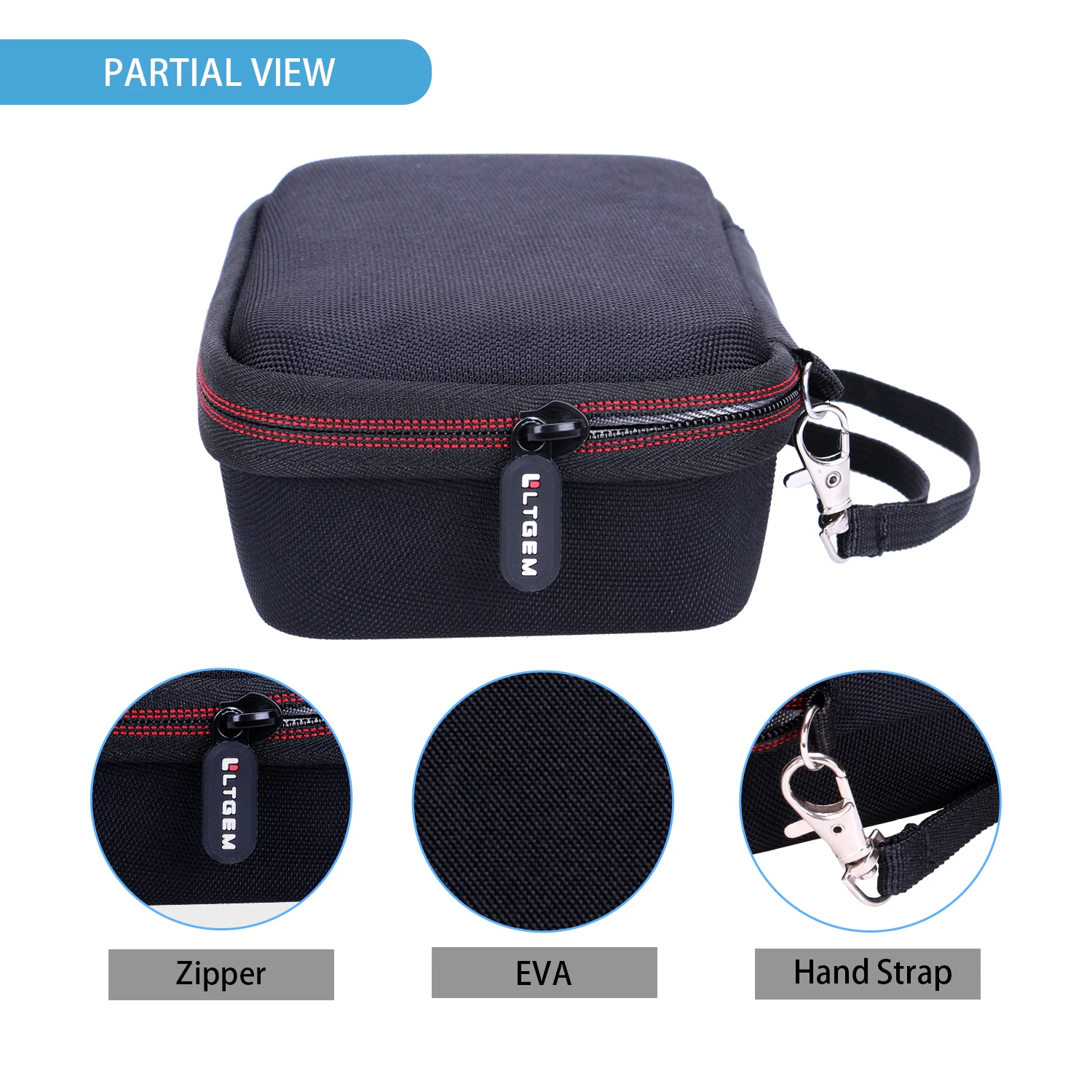 EVA Hard Case for DJI Osmo Pocket Handheld 3 Axis Gimbal Stabilizer with Integrated Camera(Only Case)