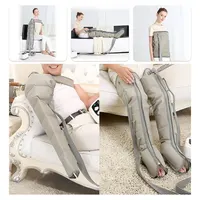 Masseur électrique à Compression d'air à 6 cavités, accessoire de jambe, bras, taille, botte pour la Circulation, Drainage lymphatique, Machine de pressothérapie 6