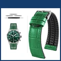 Green silver pin