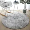 Thickened Plush Rugs Round Carpet For Living Room Sofa Foot Pad 2023 Fluffy Soft Kids Bedroom Cushion Balcony Hanging Basket Mat 1