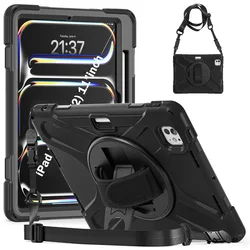 Custodia per Tablet Shockproof con Supporto a Calcio e Cinghia - Protezione Duratura e Comodità a Mani Libere