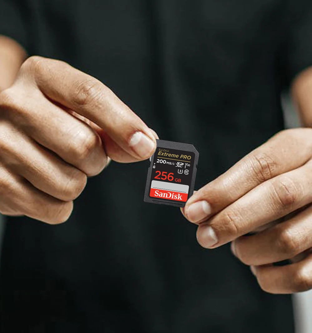 thumbnail image 5 of Tarjeta SD SanDisk Extreme PRO 512G 256G 128G 64G 32G U3 4k Lectura hasta 200 MB/s C10 V30 UHS-I SDHC / SDXC Tarjetas de memoria para cámara, 5 of 5