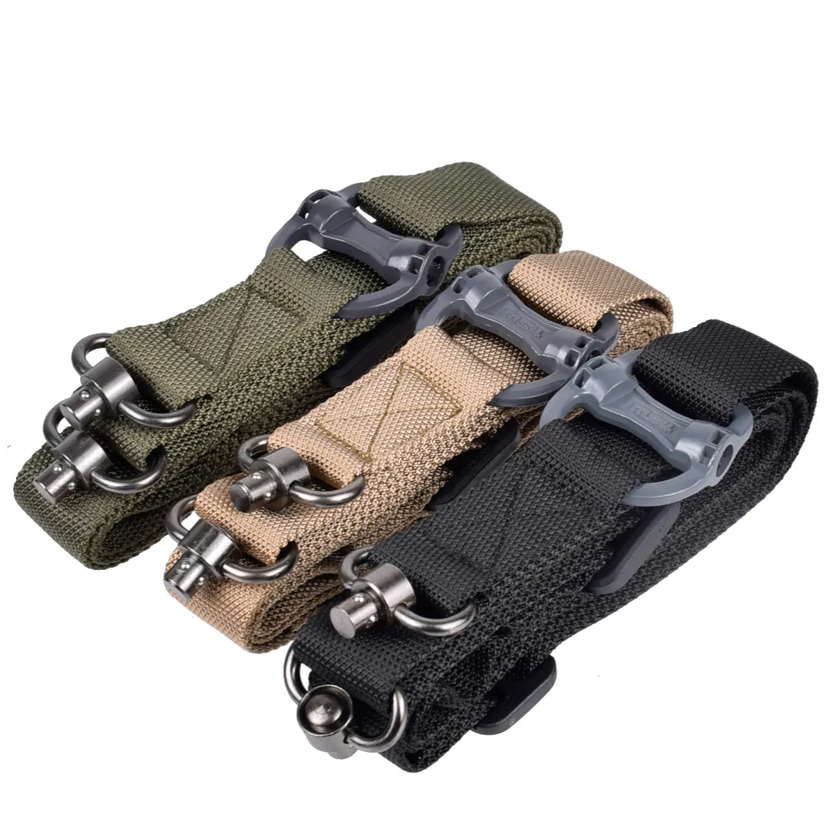 

MS4 Tactical Rope Mission Adjustable Tactical Rifle Gun Sling Quick Detach Hunting Slings M-LOK QD Swivel Mount