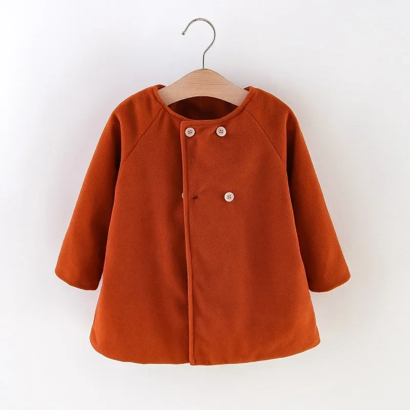 Baby Girls Solid Coat 5
