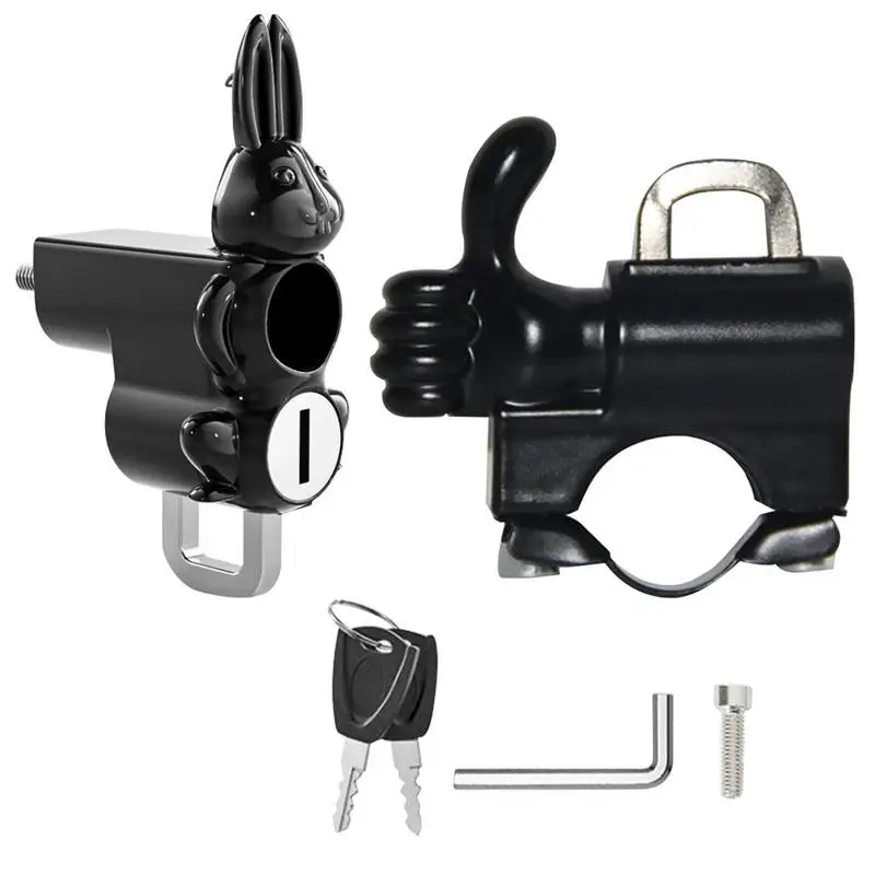 

Bike Anti Theft Security Lock Multifunctional Secure Motorcycle Helmet Lock Buckle Rustproof Quick Release Bike Fastener Lock