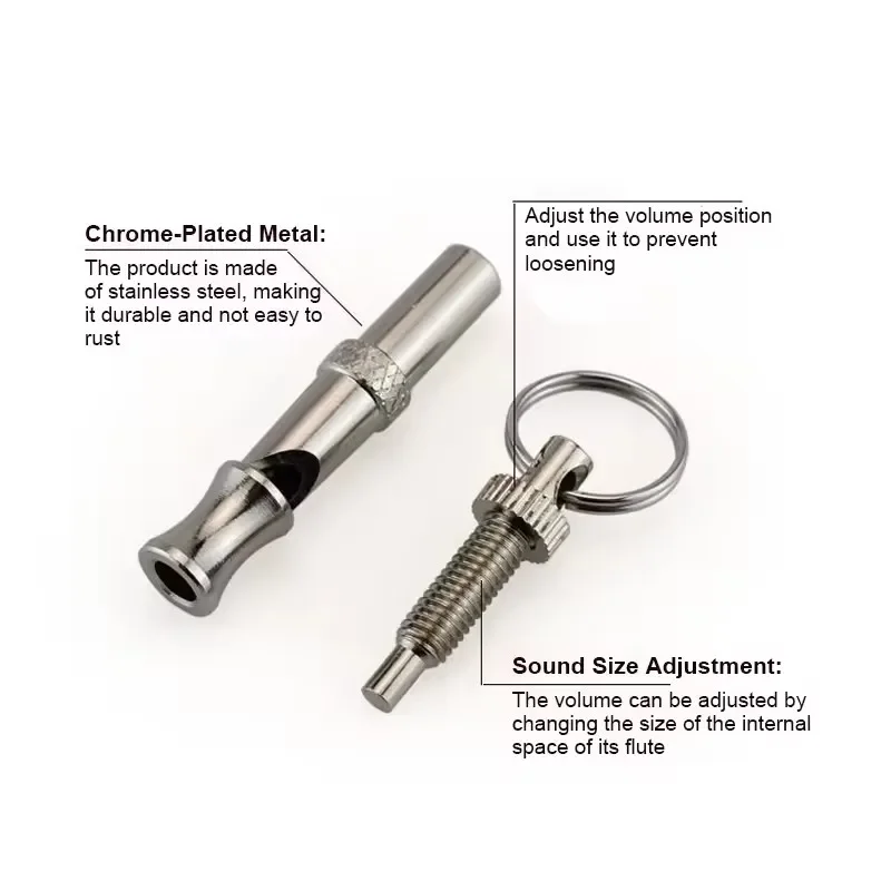 Pet Training Supplies Dog Flute Dog Whistle Ultrasonic Training Whistle
