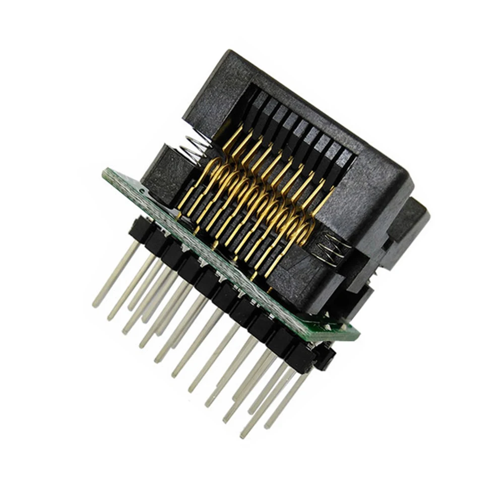 

Top Quality Chip programmer SOP20 1.27 wide body SOP8 adapter socket to DIP20