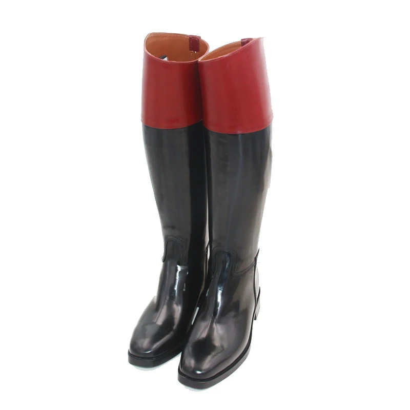 Horse Riding Boots Bright Cow Leather Leather Lining Dressage boots Equestrian Boots Unisex Horse Riding Cavallo
