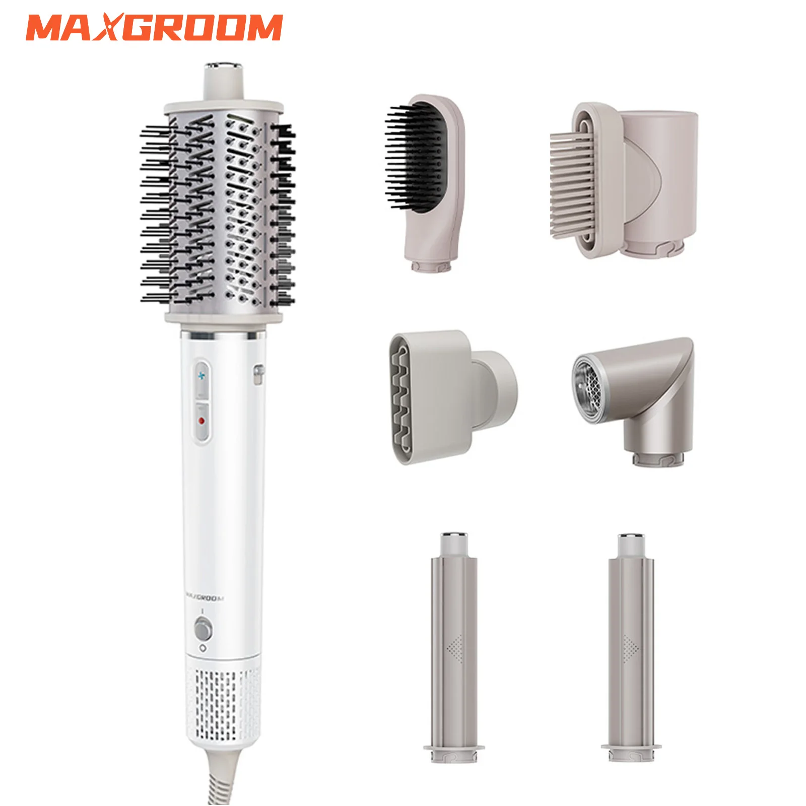 エアスタイリングキット7 in 1、自動へアドライヤーホットブラシ エアスタイリングキット7 in 1、自動へアドライヤーホットブラ