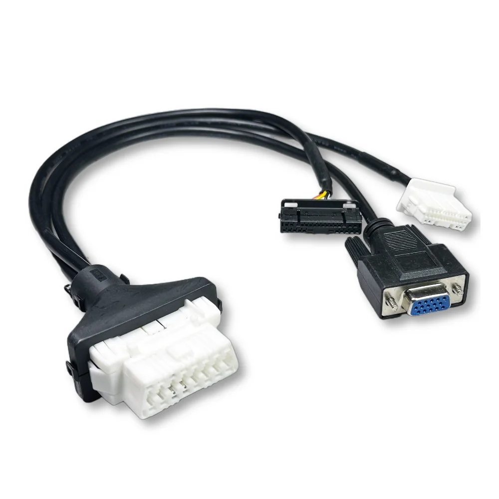 2 in 1 Directly Programming Cable 4A And 8A Cable for Toyo-ta 4A 8A Remote Programming Work For Autel GBox X300 DP PAD2 Cable