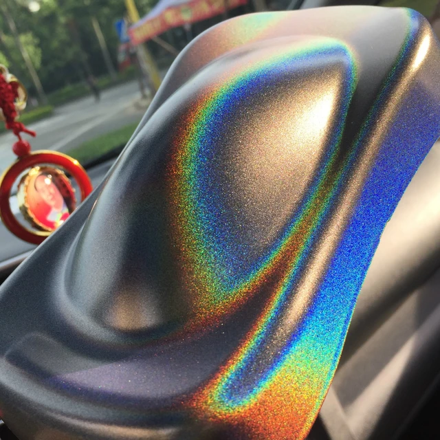 Bulk Holographic spray paint powder coating colors holo pigments  holographic car paint pigment