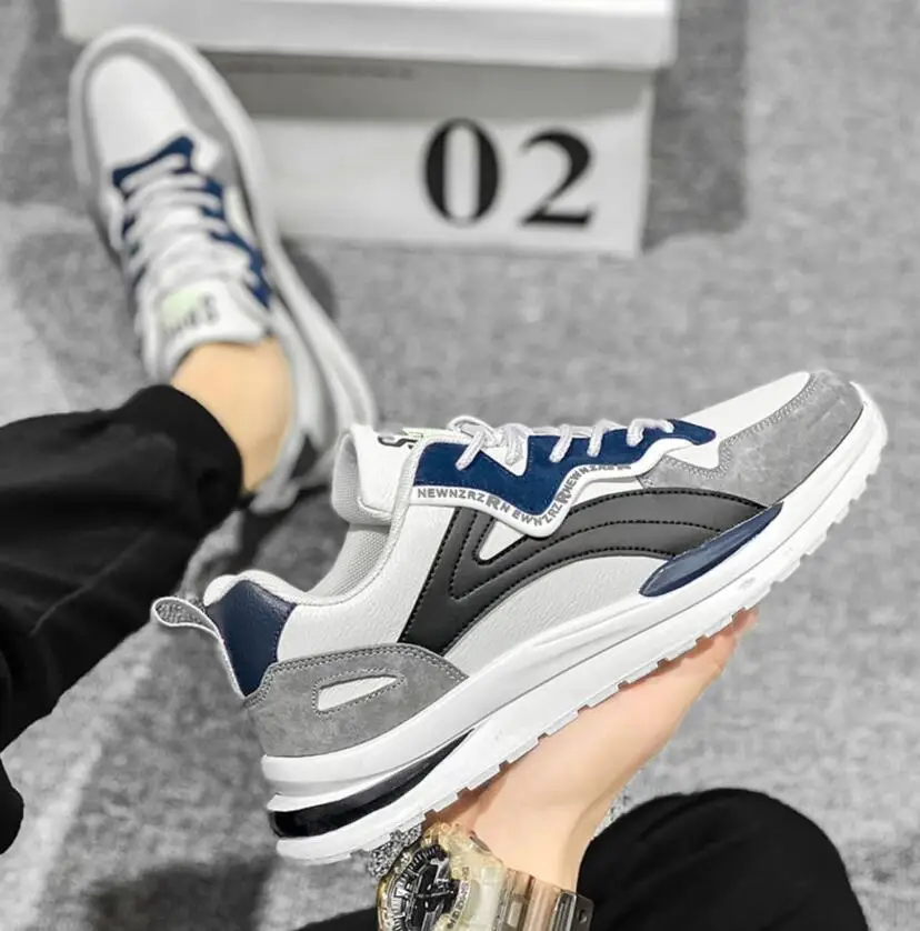 Leichte Herren Laufschuhe Mesh Freizeitschuhe Mit Schnürung_voghion.com