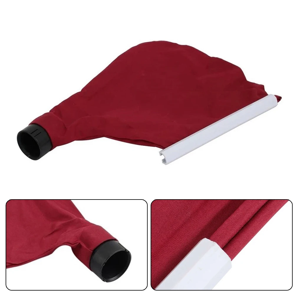 Bag Dust Bag Parts Plastic Red Replacement Belt Sander Cloth Compatible Cover Bag For Makita Brand New Durable durable hard plastic work card holders transparent badge id card pouch double sided protector cover case school id card holder