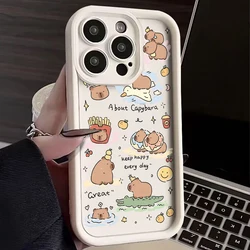 Cartoon Capybara Soft TPU Phone Case for Huawei Nova 5i (TYW-207TYJ24815908)